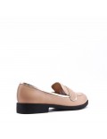 Mocassin en simili cuir pour femme