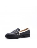 Women's mocassin in faux leather