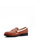 Women's mocassin in faux leather