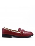 Women's mocassin in faux leather