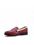 Women's mocassin in faux leather