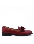 Women's mocassin in faux leather