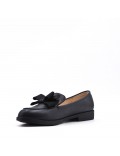 Mocassin en simili cuir pour femme