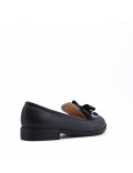 Mocassin en simili cuir pour femme