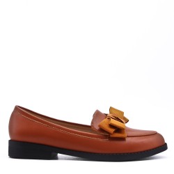 Women's mocassin in faux leather