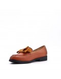 Women's mocassin in faux leather