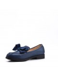 Women's mocassin in faux leather