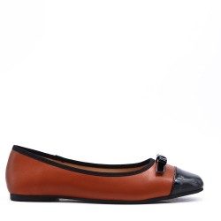 Large size 38-42 Faux leather ballerina