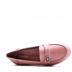 Zapato cuña polipiel para mujer