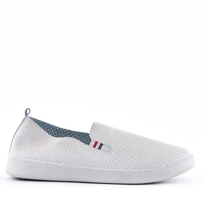 GROSSISTE CHAUSSURES - Basket homme sans lacets en textile