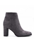 Ankle boot in faux suede