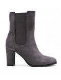 Ankle boot in faux suede