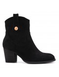 Faux suede boot