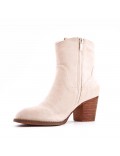 Faux suede boot