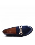 Derby en simili Cuir pour femme