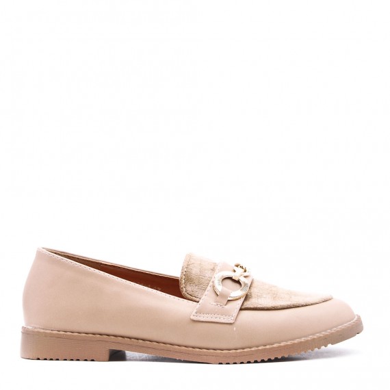 Derby in faux leather for women