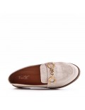 Derby en simili Cuir pour femme