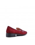 Derby in faux suede for women