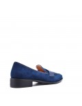 Derby in faux suede for women