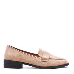 Derby in faux suede for women