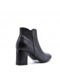 Faux leather ankle boot