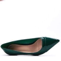 Zapatos de tacón de piel sintética para mujer