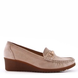 Women's Faux Suede Wedge Shoe