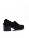 Derby in faux suede for women