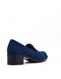 Derby in faux suede for women