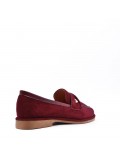 Derby in faux suede for women