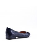 Ballerine confort en simili cuir