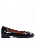 Ballerine confort en simili cuir