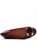 Ballerine confort en simili cuir