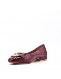 Ballerine confort en simili cuir