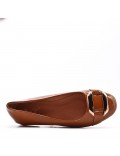 Ballerine confort en simili cuir