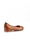 Ballerine confort en simili cuir