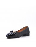 Ballerine confort en simili cuir