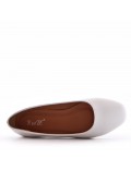 Ballerine confort en simili cuir