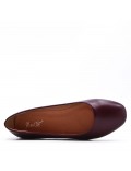 Ballerine confort en simili cuir