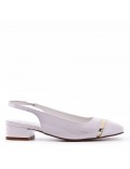 Ballerine confort en simili cuir