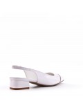 Ballerine confort en simili cuir