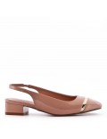 Ballerine confort en simili cuir