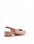 Ballerine confort en simili cuir