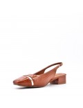 Ballerine confort en simili cuir