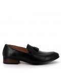 Faux leather derby for men