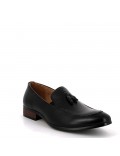 Faux leather derby for men