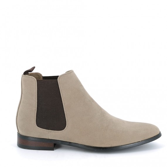 Faux suede ankle boot 