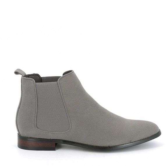 Faux suede ankle boot 