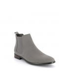 Faux suede ankle boot 