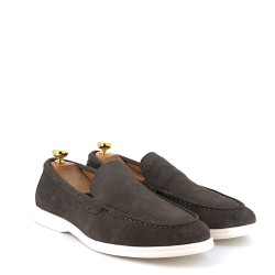 Suede derby